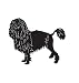 Companion Dog Pet Lowchen Car Truck Vehicle Bumper Helmet Decal Sticker Wall Art Laptop Design Skin Stickers