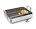 De Buyer, Aluminium, Rectangular Roasting Pan, 40x32x8 cm