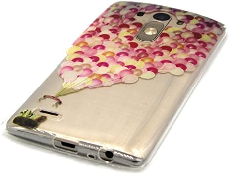 LG G4 Case,Utang Emboss Colored Drawing TPU Case Skin Gel Protective Cover Case for LG G4,Balloon
