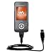 Classic Straight USB Cable for the Sony Ericsson w580i with Power Hot Sync and Charge capabilities - Gomadic Brand w/ TipExchange Technology