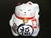 Happy Cat Maneki Neko Bank #KT6C White
