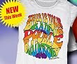 RAINBOW GUY T-SHIRTS - DOUBLE RAINBOW T-SHIRTS - RAINBOW GUY - DRUGS AND RAINBOWS MAN - DOUBLE THE GAY SHIRTS - GAY RAINBOW T-SHIRTS - MEN AND WOMEN SIZES