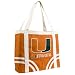 Little Earth Productions Miami Hurricanes Canvas Tailgate Tote