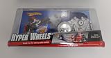 HOT WHEELS HYPER WHEELS CRANK EM FOR SIDE BY SIDE RACING MOTORCYCLE SET BY MATTEL AGES 3 (ASSORTED COLORS SENT AT RANDOM)