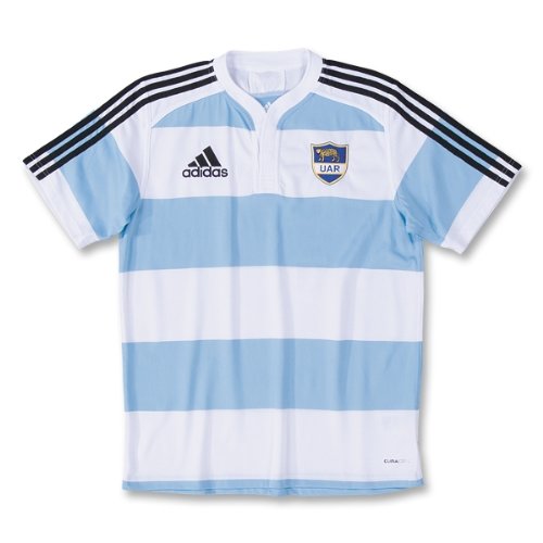 09-10 Argentina Home Rugby Shirt-XL 09-10 Argentina Home Rugby Shirt-XL