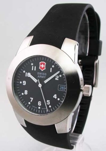 MENS VICTORINOX SWISS ARMY RUBBER PEAK DATE WATCH 24952