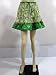 Womens Bollywood Fashion Mini Skirt Green Yellow Gypsy Bohemian Cotton Skirts 16"