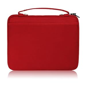 BoxWave Hard Shell iPad Briefcase (Crimson Red)
