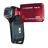 Sanyo VPC-CA9ER HD Waterproof Dual Video & Photo Camera - Redby Sanyo