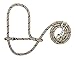 Weaver Leather Livestock Poly Rope Sheep Halter with Snap