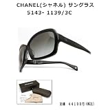 CHANEL (シャネル) サングラス ブラック/ベージュ 5143- 1139/3C
