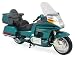 Honda Goldwing 1500 Diecast Motorcycle Replica 1:12 Scale GREEN