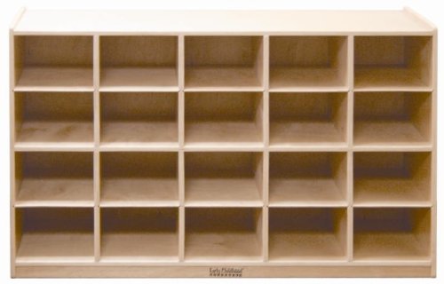 20 Tray Cabinet Bins: None, Bin Color: Sand