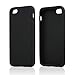 iPhone 5C Case, [Black] Soft & Flexible Reinforced Silicone Skin Cover for Apple iPhone 5C (2013)