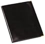 TOPS Cardinal Sewn Vinyl Calculator Padholder, Letter Size, Black, (47224 840)