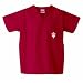 Indiana Hoosiers NCAA Classic Scrub 1 Pocket Top (Crimson)