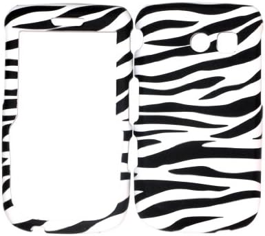 Samsung R375c Straight Talk White Zebra HARD GLOSS CASE SKIN COVER PROTECTOR