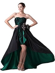 Sweetheart High-Low-Hem Lace  Evening Dress/Mother-of-the-Bride Dress/Prom Dress  With a Bow(s)