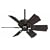 Casablanca 41U46D Wailea Ceiling Fan, Rustic Iron