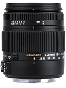 Sigma 18-250mm f3.5-6.3 DC MACRO OS HSM for Canon Digital SLR Cameras