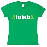 Irish Shamrocks Ladies T-Shirt