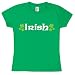 Irish Shamrocks Ladies T-Shirt