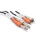 HOSA CPR204 Dual 1/4-Inch to Dual RCA Plugs - 13.2 Feet
