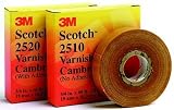 Scotch(R) 2520 Electrical Insulating Varnished Cambric Tape, 3/4 in x 60 ft (19 mm x 18,3 m) [PRICE is per ROLL]