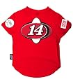 Dog Zone NASCAR Pet Performance Football Jersey, Large, Tony Stewart