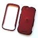 Motorola CLIQ MB200 T-Mobile Rubberized Snap On Protector Hard Case Red