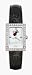 Miami Heat Ladies Allure Black Leather Strap Watch