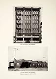 1926 Print Heywood Wakefield Company San Francisco Furniture Warehouse Wicker - Original Halftone Print