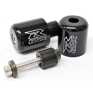 SUZUKI-GSXR-600-750-1000-ENGRAVED-BAR-ENDS-FRAME-SLIDERS