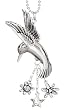 HUMMINGBIRD Car Charm Ornmament with Dangles