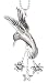 HUMMINGBIRD Car Charm Ornmament with Dangles