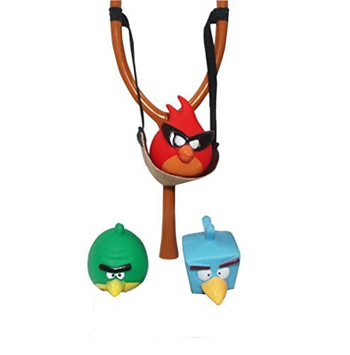Angry Birds Game Slingshot Set Kids Toys (3 Birds,1 Slingshot)For Kids Birthday Gifts