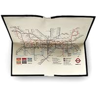 Tubemap wallet, open