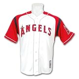 Los Angeles Angels Vlad Guerrero Stance Button Front Jersey