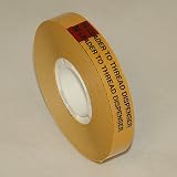 Scapa T002 ATG Tape (Acid Neutral): 1/2 in. x 60 yds. (Clear Adhesive on Tan Liner)