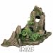 Garten & Freizeit : Felsformation mit Höhle & Pflanzen, 27 cm