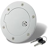 Dodge Ram Fuel Gas Tank Door with Lock (Chrome) - DS DJ