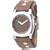 Fossil BG2147 Stainless Steel Gents Kalido Brown Leather Cuff Watch