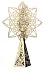 Frank Lloyd Wright Luxfer Gold Plated Christmas Tree Topper Gift