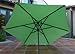 Formosa Covers 9ft Umbrella Replacement Canopy 6 Ribs in Avocado Lime Green (Canopy Only)