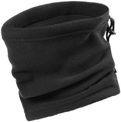 Polar Fleece Neck Warmers Snood Scarf Hat Unisex Thermal Ski Wear Snowboarding