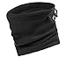 Polar Fleece Neck Warmers Snood Scarf Hat Unisex Thermal Ski Wear Snowboarding