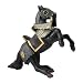 Toys : Armoured Reared Up Horse Black