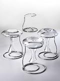 Produkt-Bild: DERU Trockner f&uuml;r Decanter 22cm Stahl &Oslash;7mm, silber, pulverbesch.