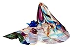 Hand Painted Silk Shawl for Women - 100% Silk Hand Painted Art (The Ochre Trail) - Shawls and Wraps for Women