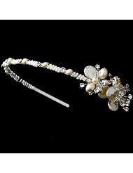 Keshi Pearl Wedding Headband Bridal Headpiece 3037 by USABride